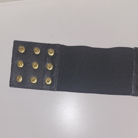 Topshop 2 Black and Gold Belts Set main image 4
